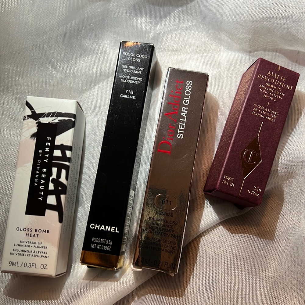 Chanel, Dior, Fenty Beauty, Charlotte Tilbury Bundle